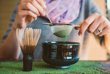 Load image into Gallery viewer, 80 Bristle Purple Bamboo Matcha Whisk