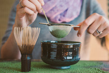 Load image into Gallery viewer, 80 Bristle Purple Bamboo Matcha Whisk