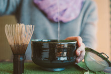 Load image into Gallery viewer, 80 Bristle Purple Bamboo Matcha Whisk