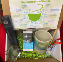 Load image into Gallery viewer, Deluxe Modern Matcha Kit with Hachi Matcha Silver