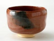 Load image into Gallery viewer, Hand crafted Aka-Raku Matcha Bowl