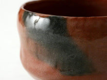 Load image into Gallery viewer, Hand crafted Aka-Raku Matcha Bowl
