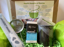 Load image into Gallery viewer, Deluxe Modern Matcha Kit with Hachi Matcha Silver