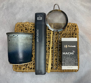 Deluxe Modern Matcha Kit with Hachi Matcha Platinum