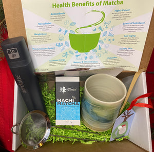 Deluxe Modern Matcha Kit with Hachi Matcha Silver