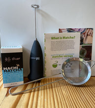 Load image into Gallery viewer, Beginner Matcha Kit with Hachi Matcha Silver
