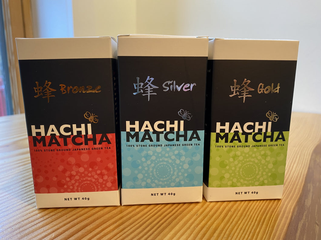 Hachi Matcha Olympians - Bronze, Silver & Gold